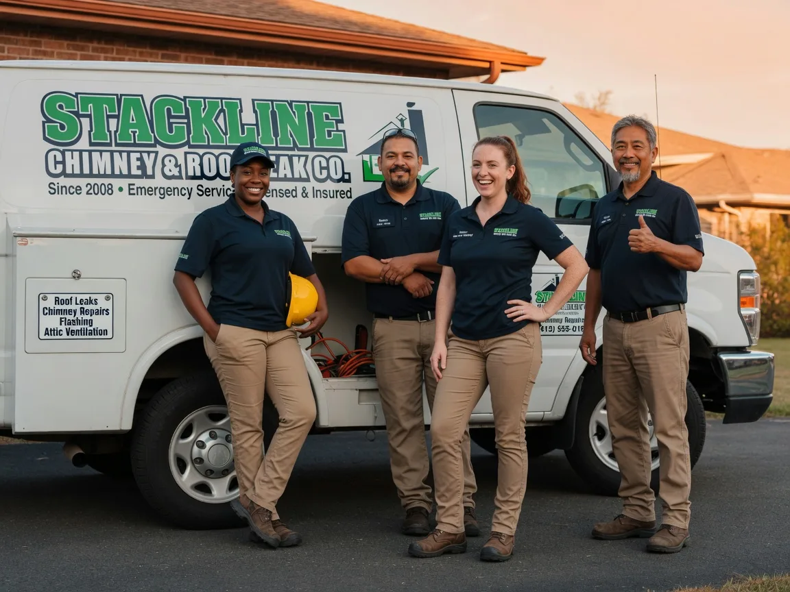 Chimney flashing repair company in Randolph, UT